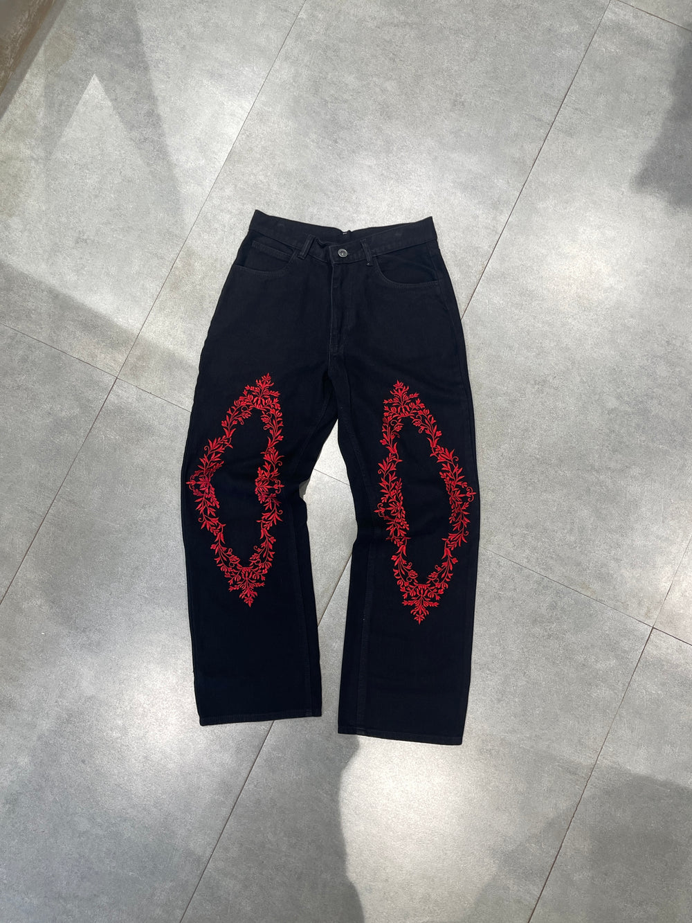 RED EMBROIDERY