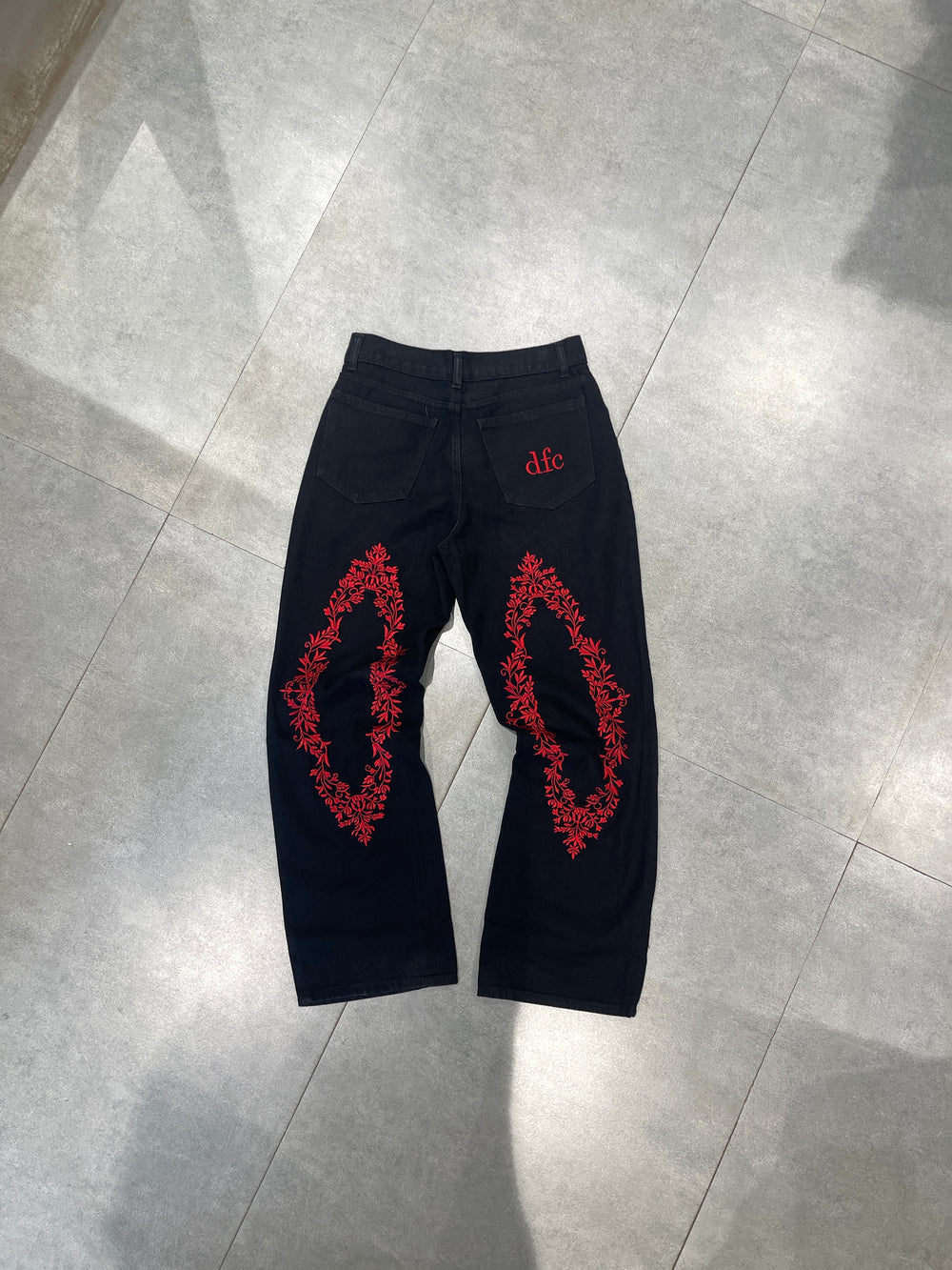 RED EMBROIDERY