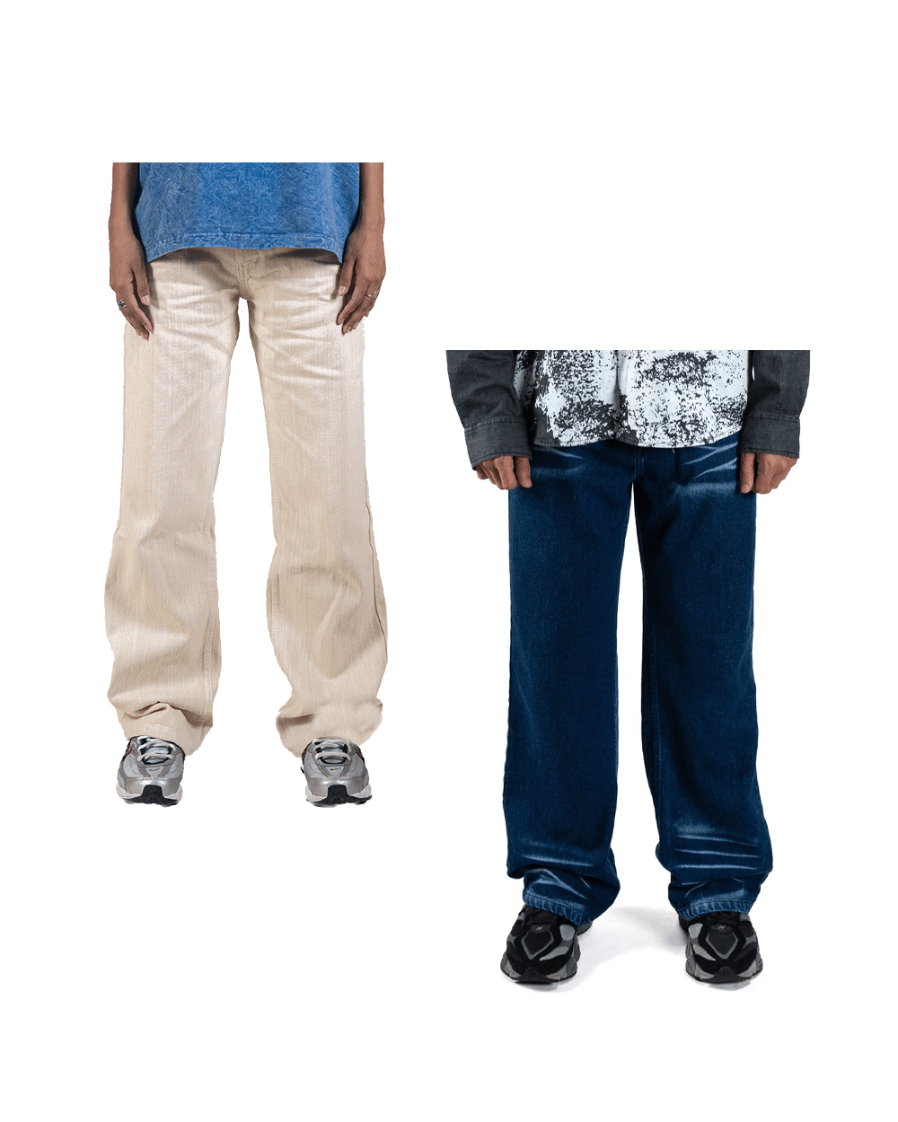 STRIPES OFFWHITE & BOTTOM WISKER