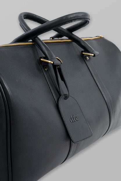 LEATHER DUFFLE BAG