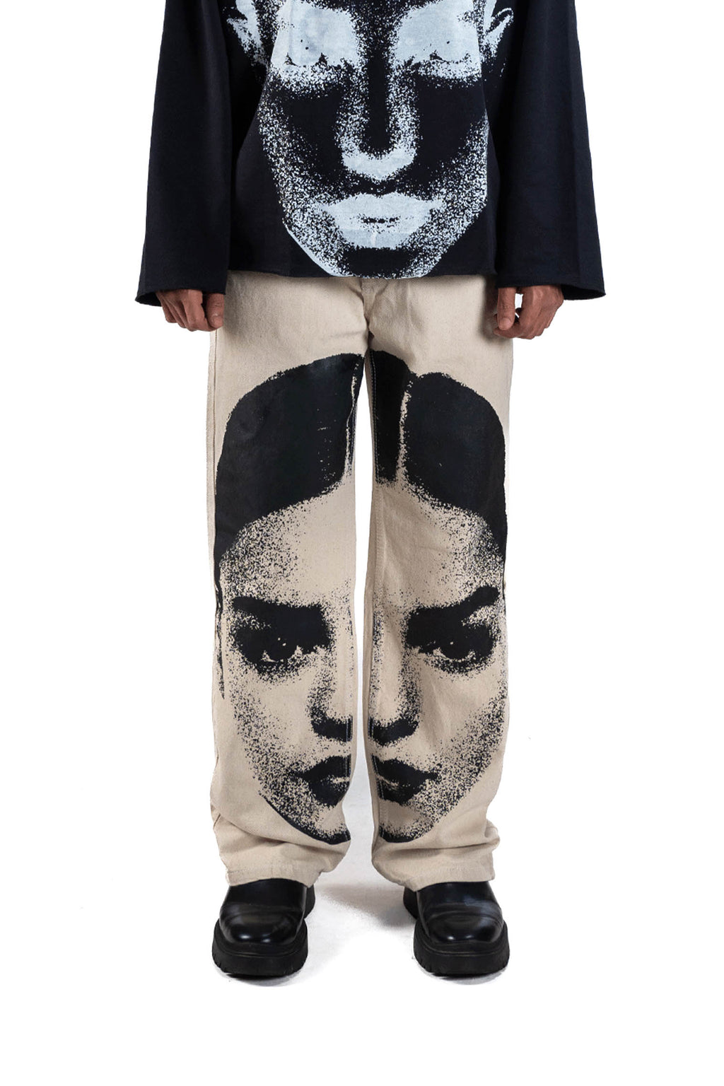 BLACK FACE & WHITE FACE