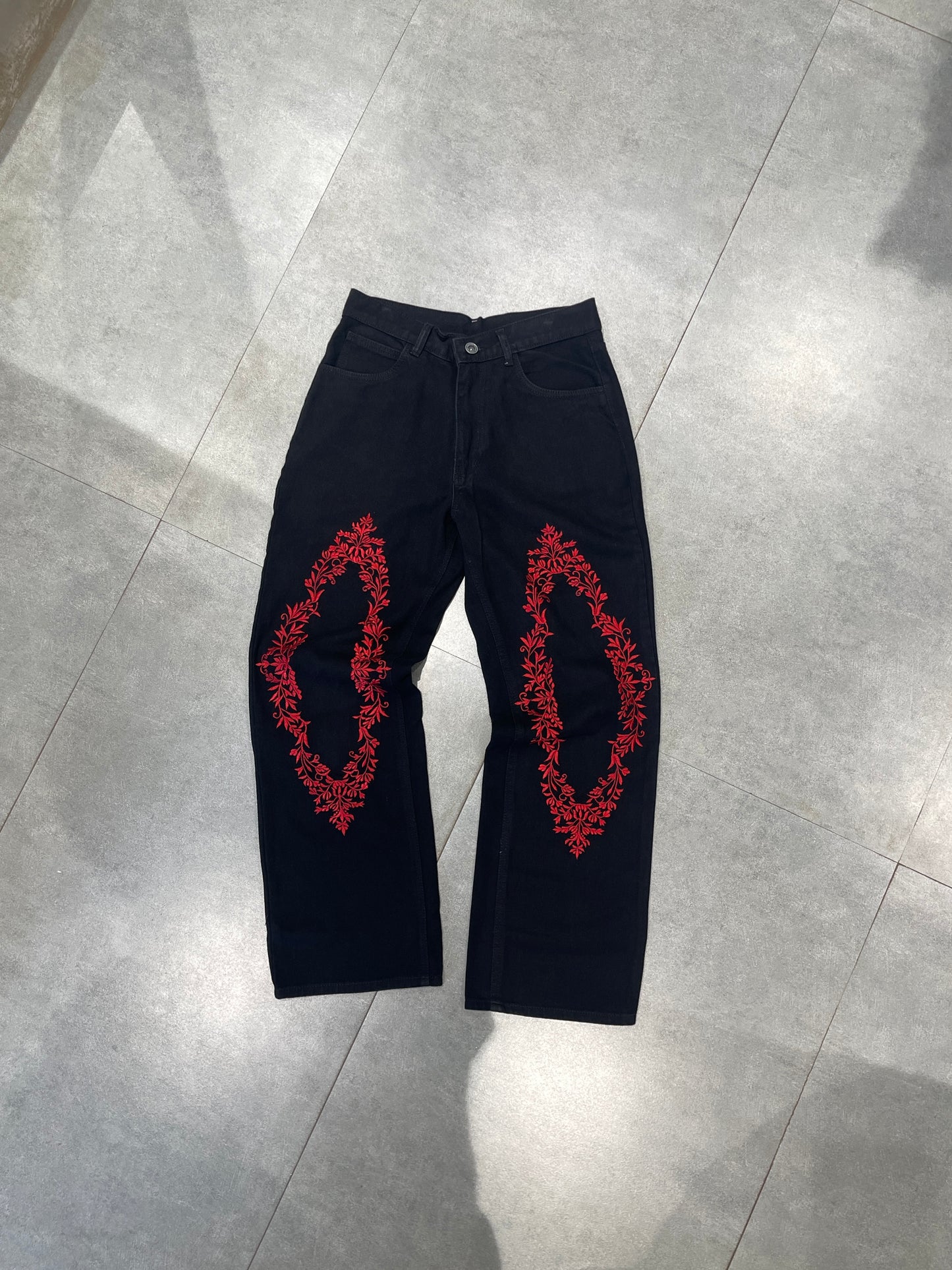 RED EMBROIDERY