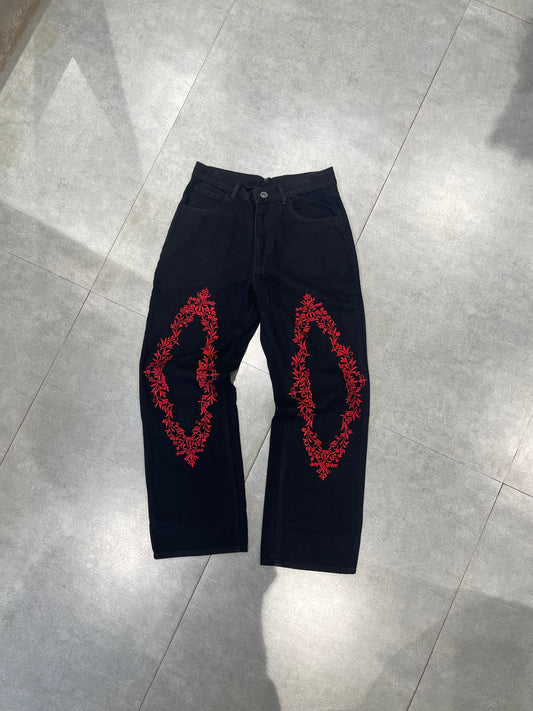 RED EMBROIDERY