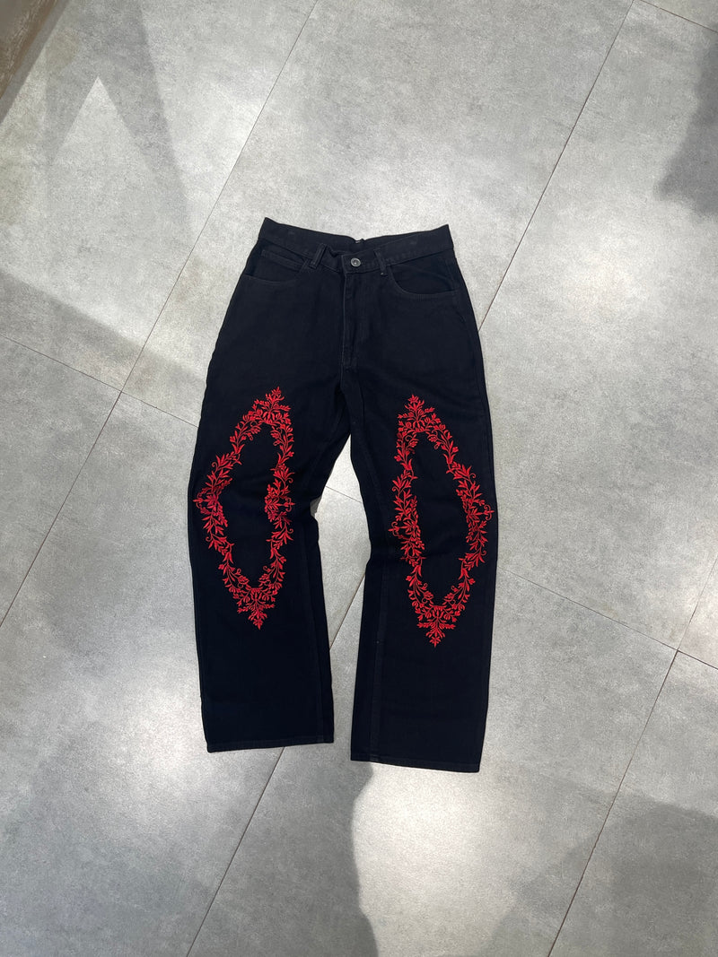 RED EMBROIDERY