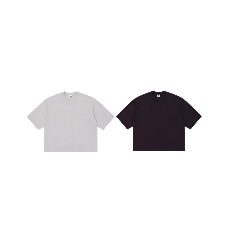 Lavender grey & vintage black