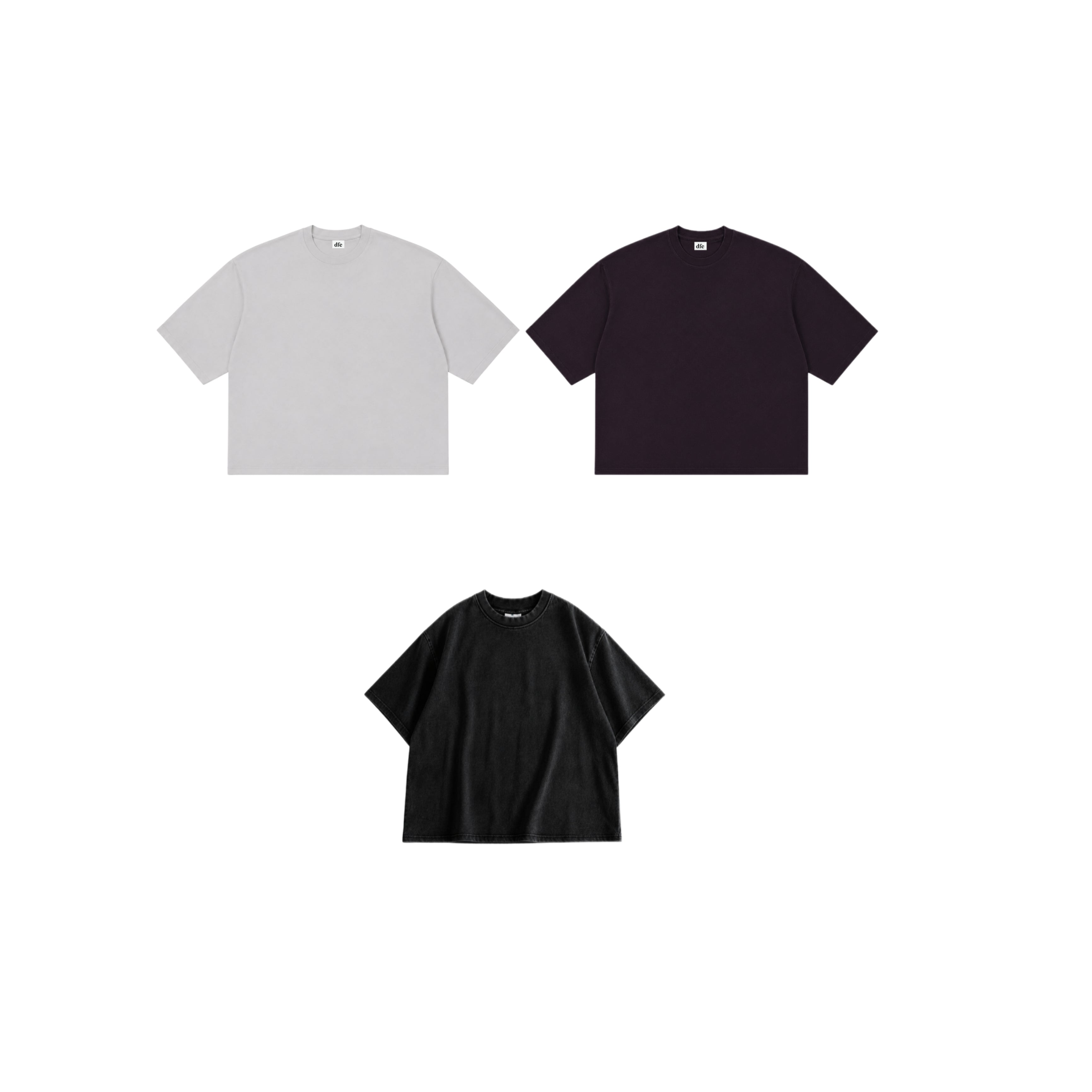 BLACK SAND & VINTAGE BLACK & LAVENDER GREY