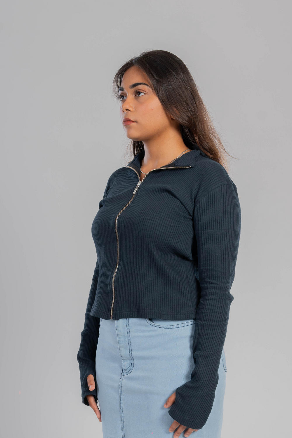 RIB JACKET