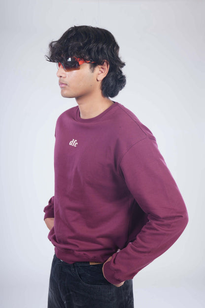 MAROON SWEATSHIRT