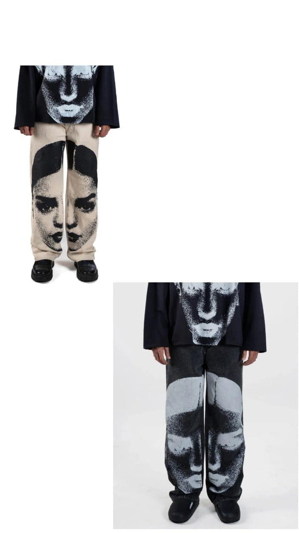 BLACK FACE & WHITE FACE